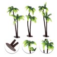 thumbnail image 4 of SHISUYAN 3Pcs Plastic Coconut Tree Miniature Plant Pots Bonsai Craft Micro Landscape DIY Decor, 4 of 8