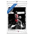thumbnail image 2 of Michael Jordan - Dunk Wall Poster, 14.725" x 22.375" Framed, 2 of 4