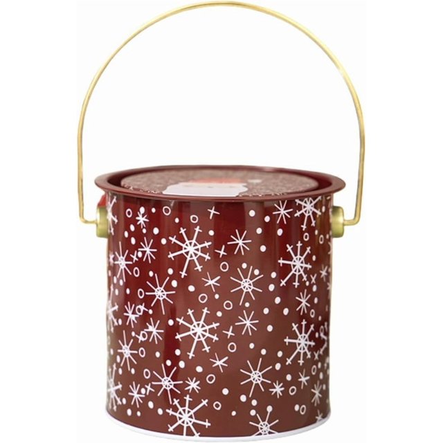 Tyidzon Christmas Vintage Cookies Jar Cookiess Jars For Kitchen Counter Airtight Jar Cookies Containers Cookies Tin With Lids For Gift Giving Large Cookies