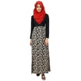 thumbnail image 2 of Bimba Ladies Maxi Muslim Abaya Rayon Dress Jilbab With Cotton Hijab, 2 of 7