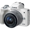 thumbnail image 2 of Canon EOS M50 Mirrorless Digital Camera with 15-45mm and 55-200mm Lenses Bundle, 2 of 8