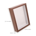 thumbnail image 2 of OULII Butterfly Photo Frame Small Display Box Insect Specimen Stand Artistic Frame Diy Craft For Home, 2 of 7