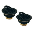 thumbnail image 2 of Westbrass D2145-62 Two Post Style Large Kitchen Basket Strainers in Matte Black, 2 of 4