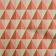 thumbnail image 1 of oneOone Rayon Orange2 Fabric Geometric Sewing Craft Projects Fabric Prints By Yard 56 Inch Wide, 1 of 4
