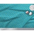 thumbnail image 3 of Soimoi Velvet Fabric Dot & Parrot Bird Print Sewing Fabric Yard 58 Inch Wide, 3 of 3