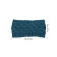 thumbnail image 4 of Headbands Autumn Windproof Elastic Head Multicolor Adjustable Wide Ladies Ear Muffs Hair Accessories for Girls Navy, 4 of 6