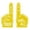 Yellow, variant on fheaev Foam Finger Foam Foam Foam Hand Foam Finger Large Foam Hand Pointing Finger For Sports Fans For Sports