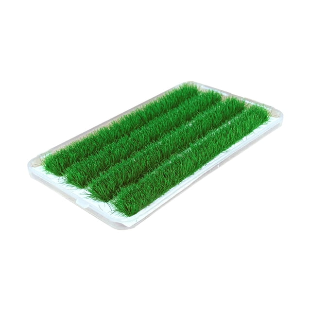 Modèle de Touffe d'Herbe Statique, Gazon Artificiel de Chemin de Fer, Aménagement de Diorama Simulé Touffes d'Herbe Statiques pour Modèle Bricolage, Décor de Chemin de Fer, Style de Décor de Diorama A