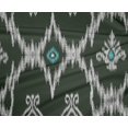thumbnail image 4 of oneOone Polyester Lycra Fabric Geometric Ikat Print Fabric BTY 56 Inch Wide, 4 of 4