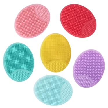 Facial cleaning brush,Pad Removal Brush Silicone Pad Pore Brush Silicone Pad 4pcs Brush Silicone Removal Brush Baby Pore Pad Removal Tool Brush Colors Baby Tool Brush Zroven Montloxs Brush - 4pcs