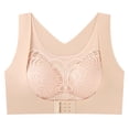 thumbnail image 3 of Erwazi Women's Comfort Wireless Bras Back Support Full Coverage Non Padded Wirefree Everyday Bra, 3 of 3