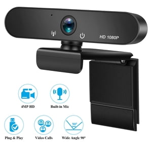 PEONAVET A Webcam Une caméra d'ordinateur Webcam USb Caméra 1080p HD Caméra réseau en ligne classe Caméra en direct