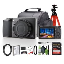 Ricoh GR IIIx HDF Compact Portable Digital Camera + 64GB Memory