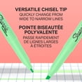 thumbnail image 3 of Surligneurs de poche Sharpie, pointe biseautée fine, couleurs pastel douces, 6 unités, 3 of 9