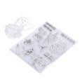 thumbnail image 1 of DIY Tampons Transparents, Largement Utilisé des Étapes Simples de Style de Noël Réutilisables Transparent pour les Cartes, 1 of 8