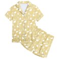 thumbnail image 3 of WEAIXIMIUNG Kid DIY Hand Painted Homewear Set Colouring Pajama Sets For And Girl Can Play With And Wea 150, 3 of 5
