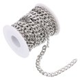 thumbnail image 1 of 1 Rouleau de Chaîne en Acier Inoxydable Accessoire de Chaîne de Bracelet Chaîne de Collier DIY, 1 of 8