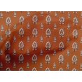 thumbnail image 4 of oneOone Cotton Poplin Fabric Leaves & Floral Block Decor Fabric Printed BTY 56 Inch Wide, 4 of 4