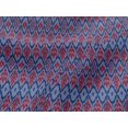 thumbnail image 4 of oneOone Viscose Jersey Fabric Geometric Ikat Decor Fabric Printed BTY 60 Inch Wide, 4 of 4