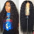 thumbnail image 1 of Reduce Price! WSBDENLK 30-inch Middle-parted Long Curly Wig With Small Curls, 1 of 5