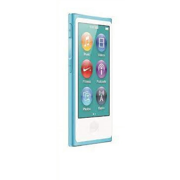 Pre Owned Apple 7th Gen 16GB iPod Nano Blue MP3 Player | Like New