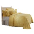 thumbnail image 4 of Better Trends BSWRDOYE Wedding Ring Collection Couvre-Lit Taille Double, Jaune, 4 of 5