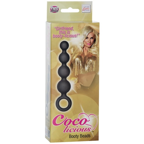 Calexotics Billes de Fesses en Silicone - Noir