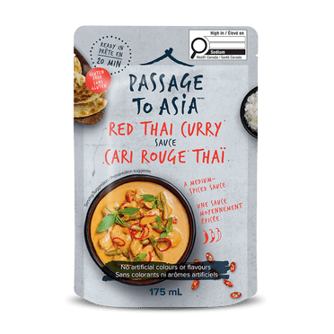 Passage Foods, Passage to Asia, Red Thai Curry Sauce, 175 ml