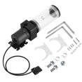 thumbnail image 2 of Acrylic Computer DIY,  Cylinder Reservoir 19W Telephone Rouge Water Cooling Pump G1 4 110mm, 2 of 8
