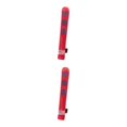 thumbnail image 1 of Baohd PU Golf Alignment Stick Cover Case Premium Holder Embroidered Waterproof Red Blue 33 x 5.5cm 2Set, 1 of 6