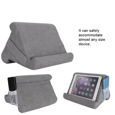 Reading Holder, ANGGREK Multi-Angle Soft Pillow Stand With Clip Universal Pillow Tablet Lap Stand Holder For Mobile Phone Tablet Book E-Reader