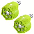 thumbnail image 1 of CNKOO 2 Pack 6 In 1 Pressure Washer Nozzles With 1/4 Inch Quick Changeover And Adjustable Plug Connect  4000 Psi ZZZ, 1 of 4