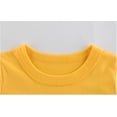 thumbnail image 2 of PMVFHDE T-Shirt Camouflage à Manches Courtes pour Garçons et Filles avec Imprimé Graphique, Col Rond, Haut Décontracté pour Enfants Design Unisexe, Séchage Rapide, Jaune, 1-2 Ans, 2 of 7