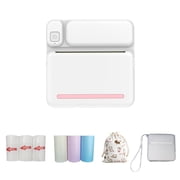 Mini Photo Printer Thermal Portable Bluetooth Printers 57Mm Mini Wireless Pos Thermal Image Photo Printers for android Ios Mobile Phone Portable Photo Printer