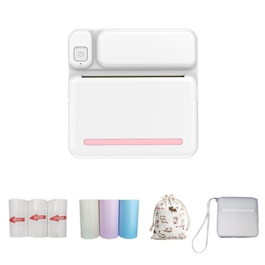Mini Imprimante Photo Thermique Portable Bluetooth Imprimantes 57Mm Mini Sans Fil Pos Imprimante d'Images Photo Thermique pour android Ios Téléphone Mobile Imprimante Photo Portable