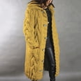 thumbnail image 5 of Women‘s Long Large Classic Cardigans Cable Knit Hood Sweater Oversized Button Duster Coat with Pocket 2024, 5 of 5