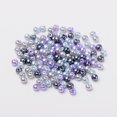 thumbnail image 2 of CHUANK Silver-Grey Mix Pearlized Glass Pearl Beads Mixed Color, 2 of 4
