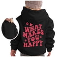 thumbnail image 1 of Chandail à Capuchon à Manches Longues pour Fille, Sweat Graphique, Mignon Pull-Over pour Enfants, Vêtements pour Filles, 1 of 5