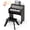 Black, variant on Costway 25 Keys Digital Piano with Music Stand Stool Lighted Keys Teaching Mode for 3+ Kids Pink