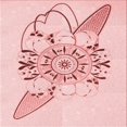thumbnail image 1 of Ahgly Company Machine Washable Indoor Square Transitional Light Rose Pink Area Rugs, 6' Square, 1 of 7