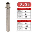 thumbnail image 3 of 1pcs Fishing Rod Connecting Tube Fishing Rod Building Repair Fishing Pole DIY 8.0#, 3 of 9