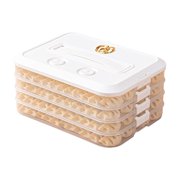 Glass Containers for Food Storage with Lids Glass Soup Containers with Lids Coffee Container Freezer Organization 100 Glasses Dumpling Storage 4 Layer Dumpling Food Storage Containers With Lid For