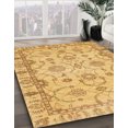 thumbnail image 2 of Ahgly Company Indoor Rectangle Abstract Orange Oriental Area Rugs, 5' x 7', 2 of 6