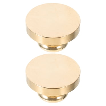 Miangastore 2pcs Blank Wax Seal Stamp Brass Wax Seal Stamp Head DIY Heads Brass Head Head Replacement Wax Sealing Stamp Head Wax Sealing Stamp Head