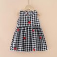 thumbnail image 4 of Robe d'Été Sans Manches pour Tout-Petites Filles, Imprimé Graphique, Vêtements pour Enfants, 4 of 9