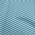 thumbnail image 1 of oneOone Polyester Spandex Teal Blue Fabric Geometric Craft Projects Decor Fabric Printed By The Yard 56 Inch Wide, 1 of 5
