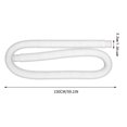 thumbnail image 3 of Pool Filter Replacement Hose Kit for Intex Above Ground Pools, Double Tube with Four Buckle Clamps for 300 330 530 1000 GPH Pumps, 3 of 5