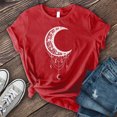 thumbnail image 1 of Levmjia T-Shirts d'Été pour Femmes Grande Taille à Manches Courtes en Liquidation Mode Femmes T-Shirt à Col Rond Imprimé Lune T-Shirt à Manches Courtes T-Shirt Décontracté Hauts, 1 of 3