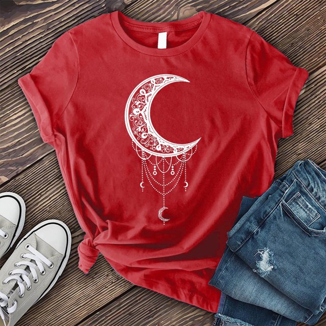 Levmjia T-Shirts d'Été pour Femmes Grande Taille à Manches Courtes en Liquidation Mode Femmes T-Shirt à Col Rond Imprimé Lune T-Shirt à Manches Courtes T-Shirt Décontracté Hauts