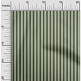 thumbnail image 2 of oneOone Viscose Chiffon Dark Green Fabric Stripes Sewing Craft Projects Fabric Prints By Yard 42 Inch Wide, 2 of 4